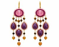 Orecchini Donna in Argento Agata F127OR-ART36-LILLA